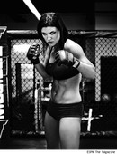 Gina Carano Topless on ESPN Magazine Cover